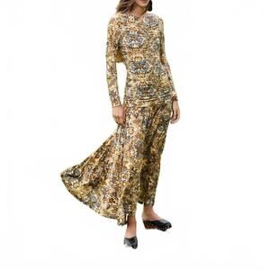 FARM Rio Floral Winter Tapestry Maxi Dress